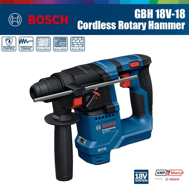 Bosch GBH 18V-18 Cordless Rota - Hammer Drill Sds review and price