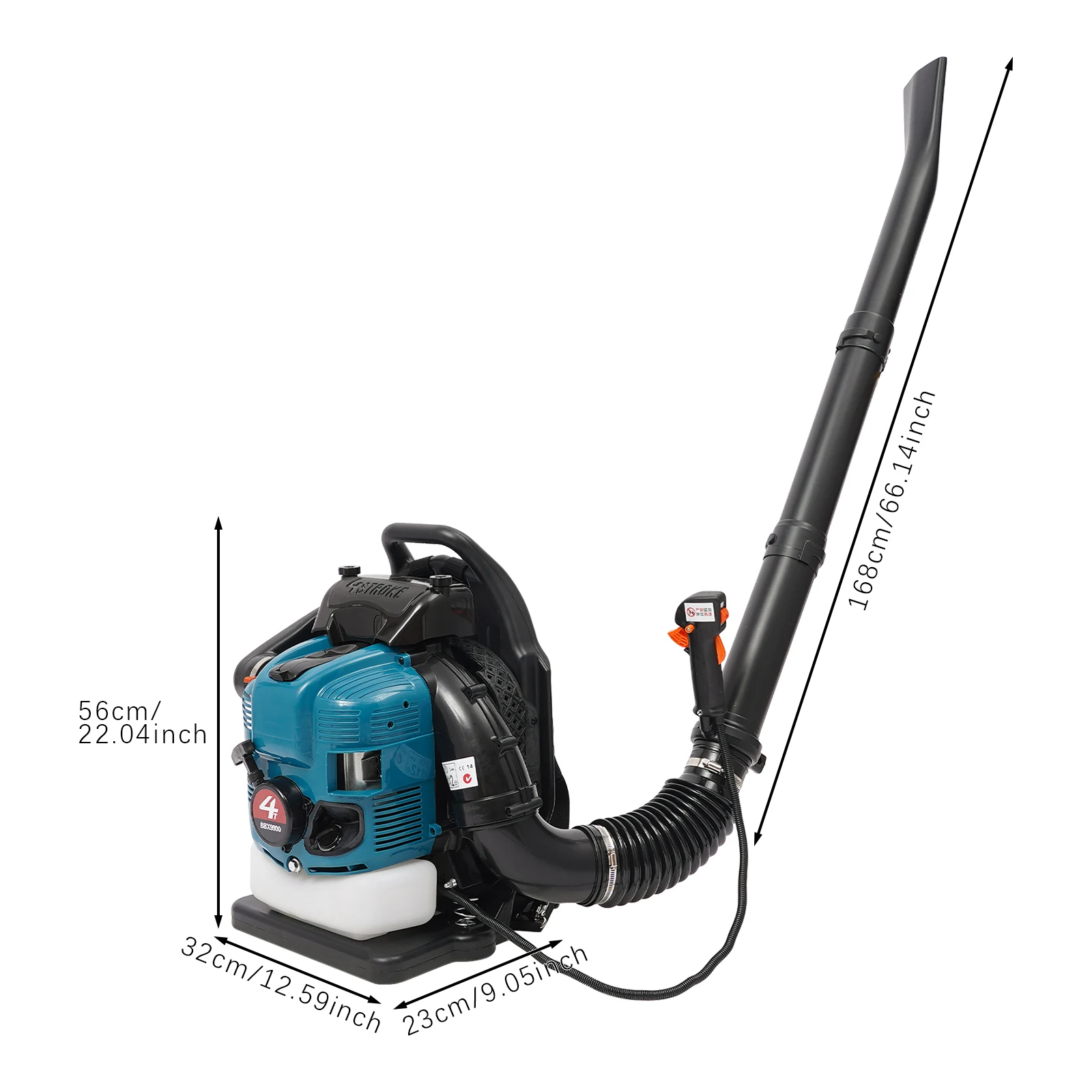 Petrol Backpack Leaf Blower 75 - Power Tools Yard review and price