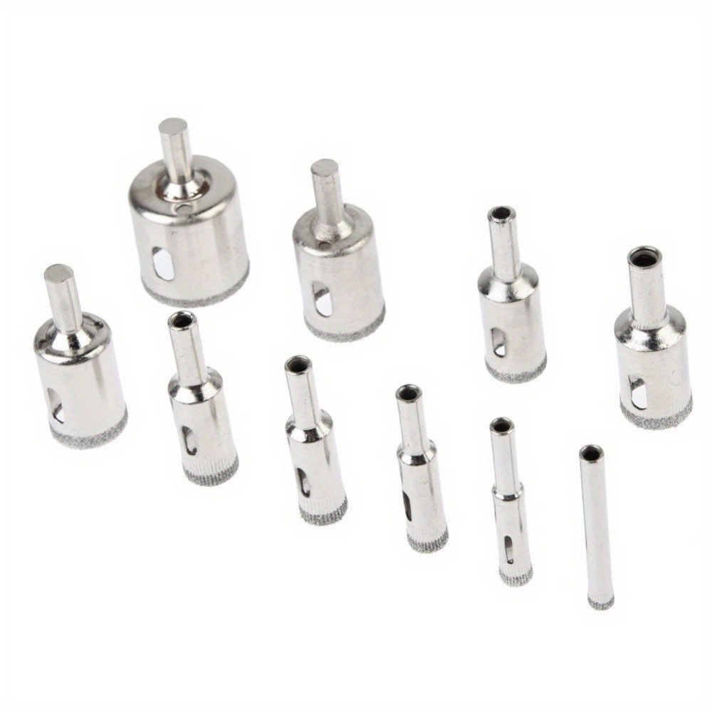 10 Piece Diamond Coated Drill  - Power Tools Set review and price