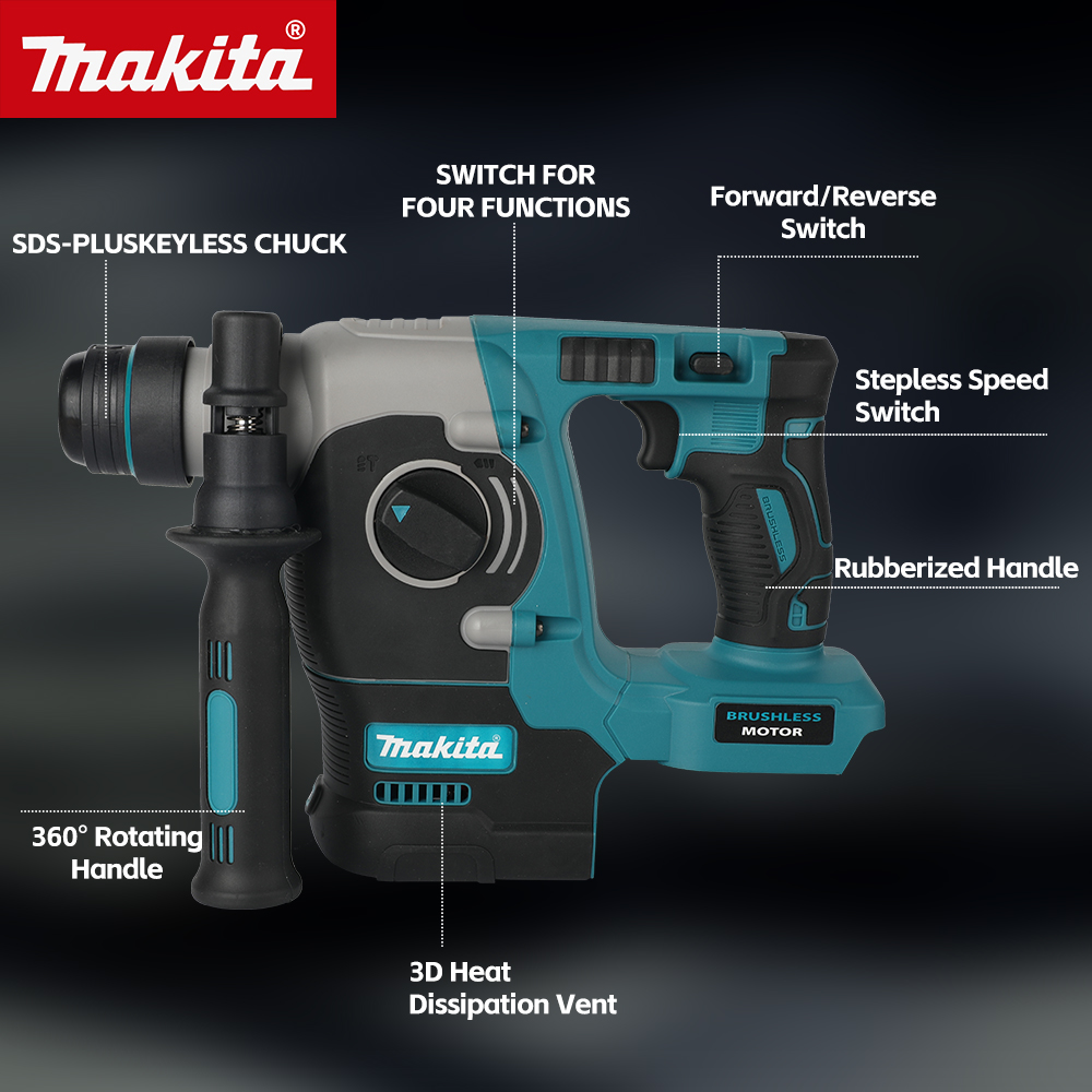 Makita DCH273 18V Brushless SD - Hammer Drill Sds review and price