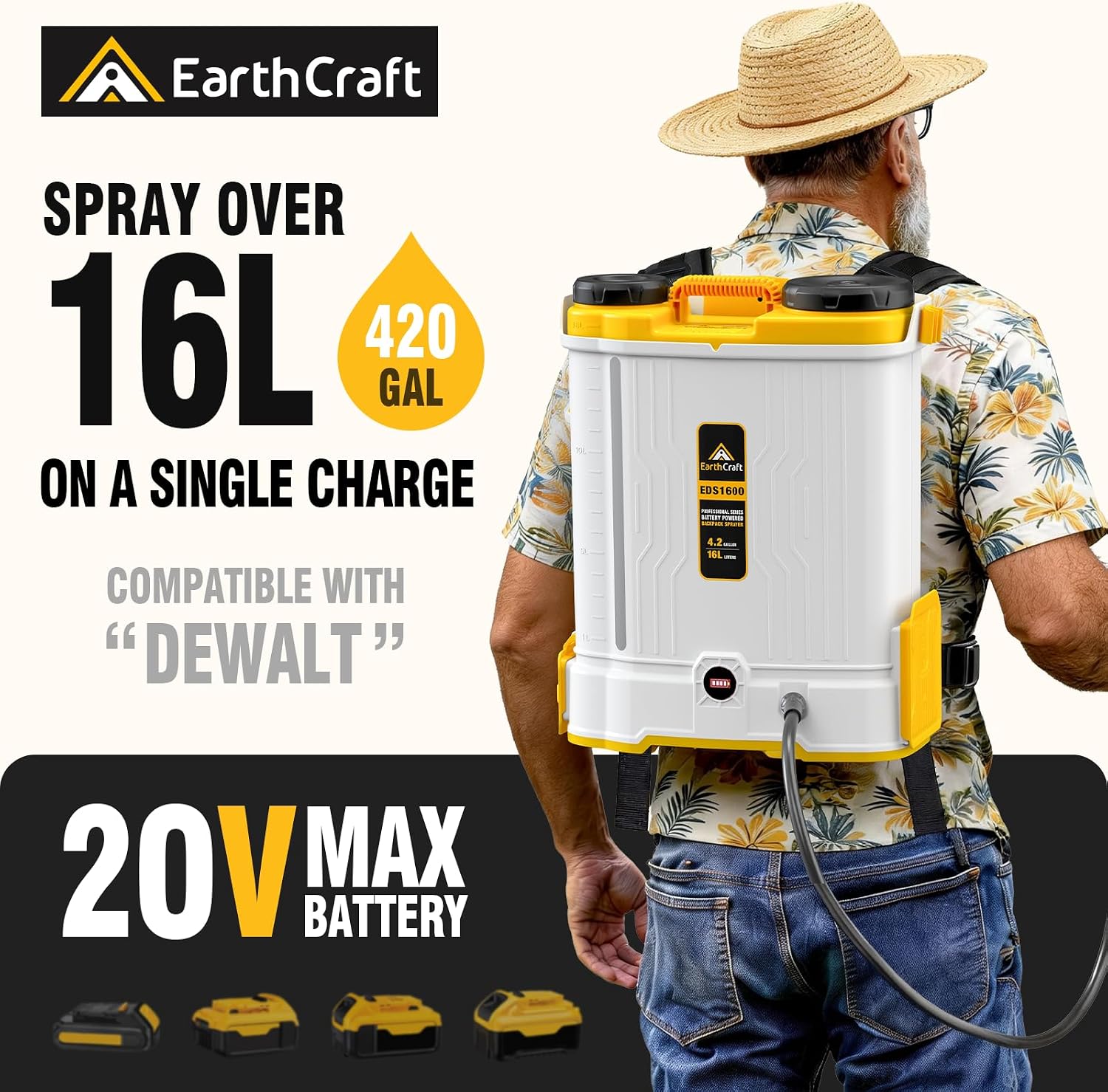 4.2 Gal Battery Powered Backpa - Power Tools Yard review and price